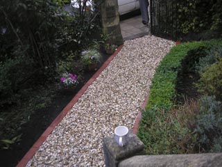 Photo: new path in garden no.6